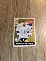 Panini coupe du monde 2026 extra Sticker Valverde or Gold