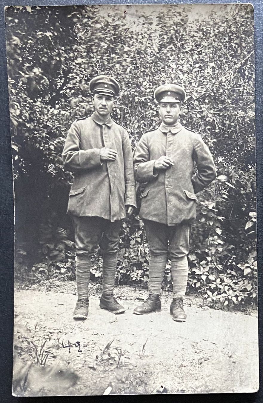 Cartoline postali: 4 AK Karten mit Militär 1. Weltkrieg – Usato da Böckten venduto da Hansi36 2