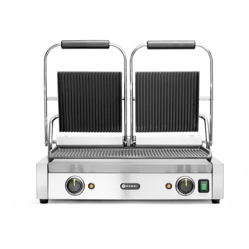 Griglie: Paninigrill doppelt, o. und u. gerillt – Nuovo (secondo la descrizione) da Wängi venduto da SPCSHOP