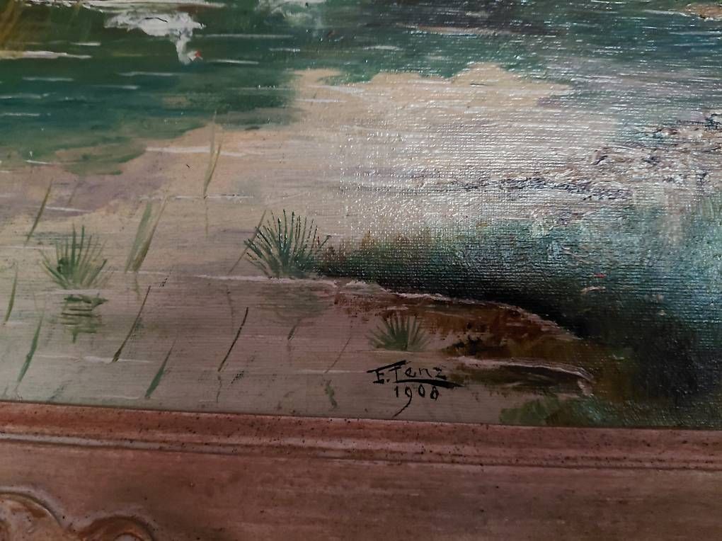 Tableaux: Bild mit See – D'occasion à Langnau am Albis par Dacky66 1