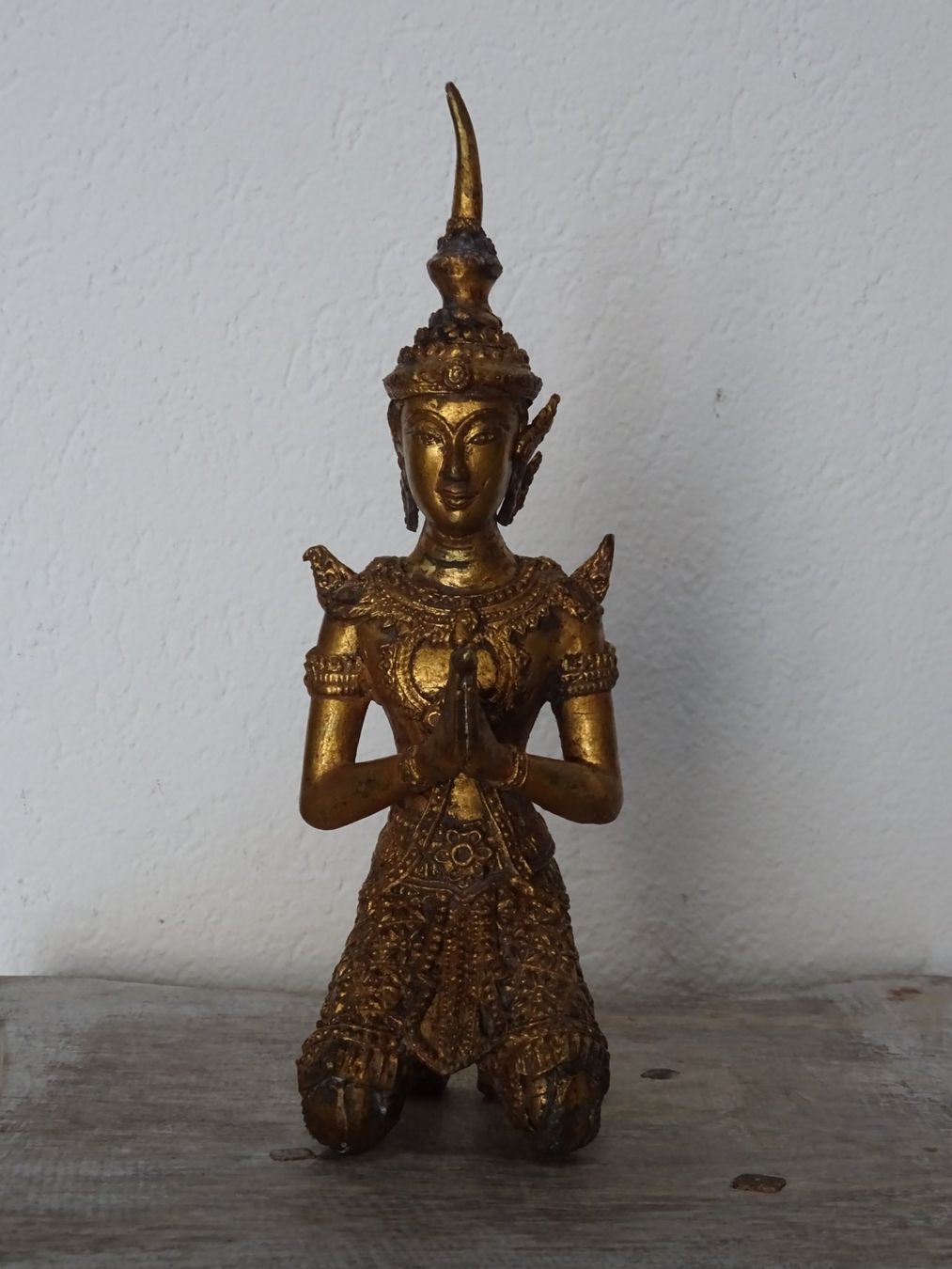 Sculture & Statue: Vintage Thai-Statue, kniend / SIAM-Kunst – Usato da Esslingen venduto da FetteSchnecke