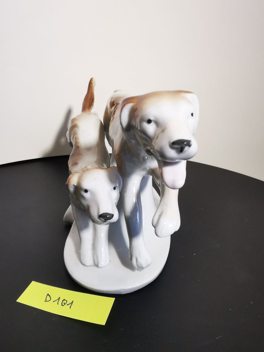 Wagner & Apel Statuette: Zwei Jagdhunde, Wagner&Apel – Usato da Dübendorf venduto da aschiduebendorf 2