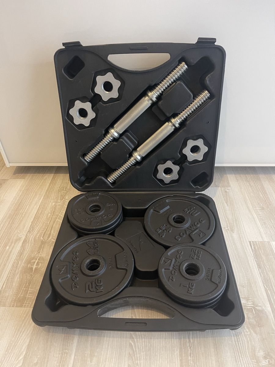 Decathlon Manubri & Pesi: Haltères (2x10kg) – Usato da St-Saphorin sur Morges venduto da RaphaL 1