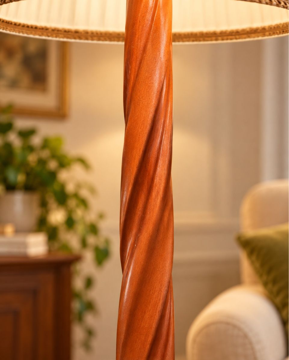 Lampen: Vintage Stehlampe – Gebraucht aus Tennwil von Zaylaaa 4