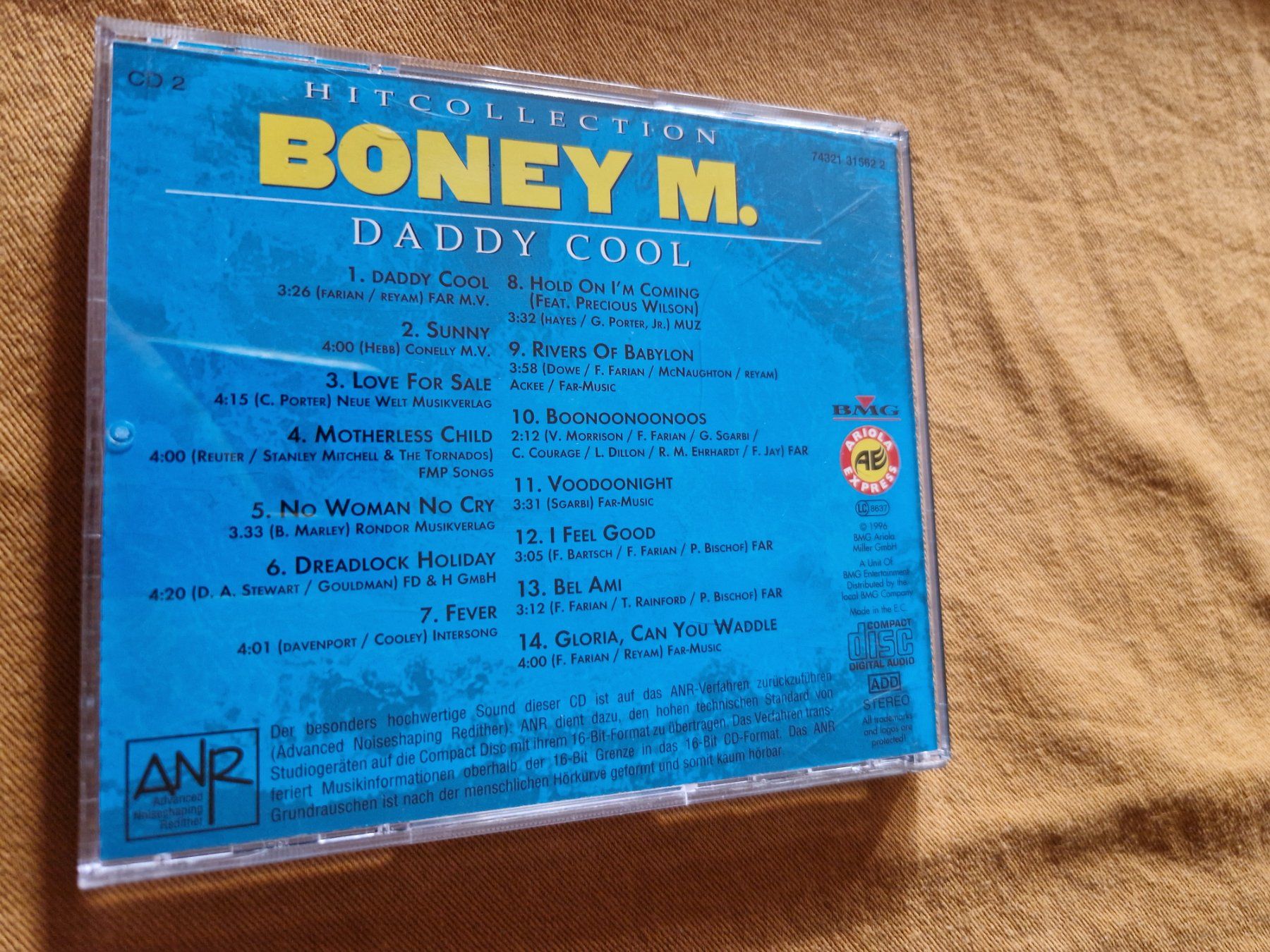 CDs: Boney M.  - Daddy Cool - Hit Collection – Gebraucht aus Wattenwil von  1
