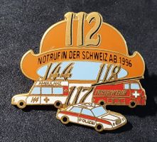 W765 - Notruf der Schweiz ab 1996 /  Nr. 112 144 117 & 118