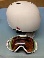 Anon Helm und Julbo Snowtiger Skibrille (Herren)