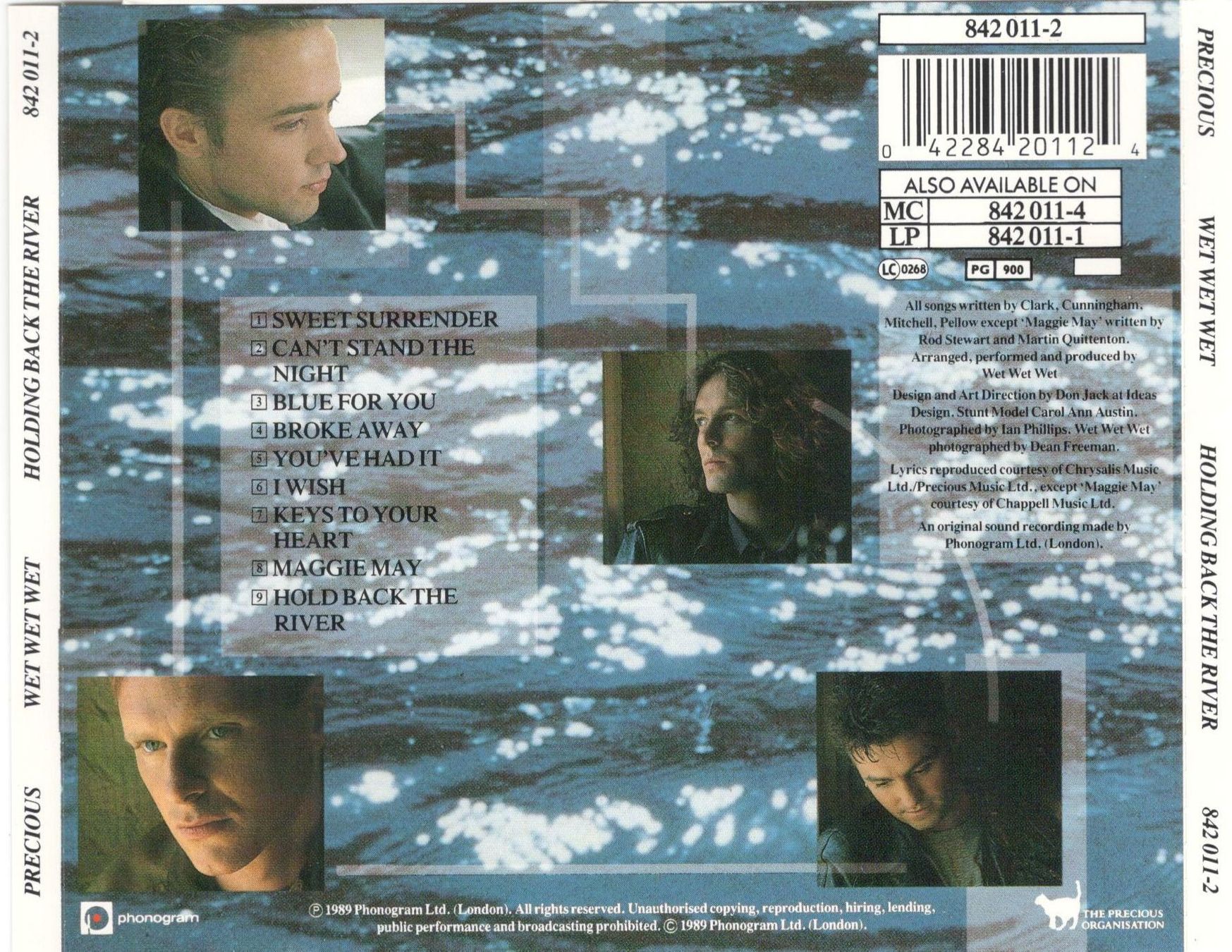 CD: Wet Wet Wet CD Holding Back The River – Usato da St. Margarethen TG venduto da ursk10 1