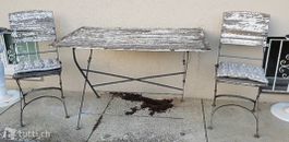 Van Deurs Tisch inklusive 2Stühle und Sitzkissen