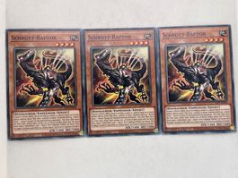 Yu-Gi-Oh! Schrott-Raptor - Selten! - Top Zustand! x3