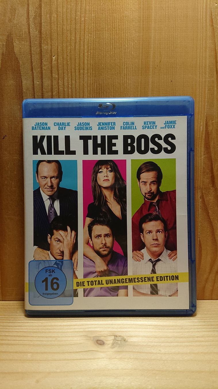 Tutti i DVDs: KILL THE BOSS Blu-Ray mit Jason Bateman – Usato da Wilderswil venduto da Exebub