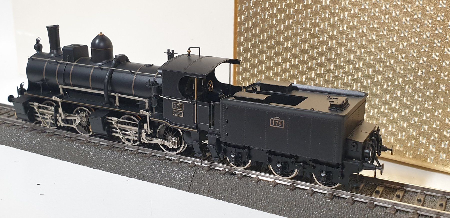 Metropolitan Modelleisenbahnen: Metrop SBB Malett D 2x2/2 179 Dampflok H0/DC – Neu (gemäss Beschreibung) aus Geroldswil von TopTrain54 5