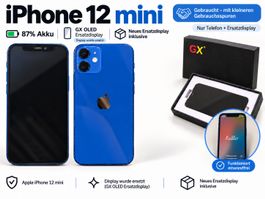 iPhone 12 mini – 87 % Batterie + neues Ersatzdisplay