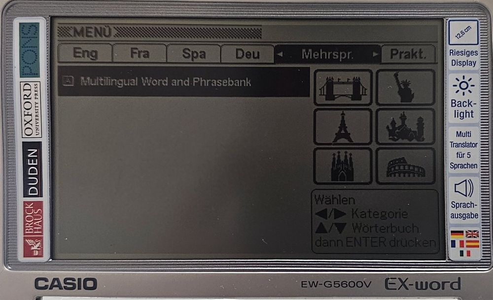 CASIO EW-5600V EX-word | Kaufen auf Ricardo