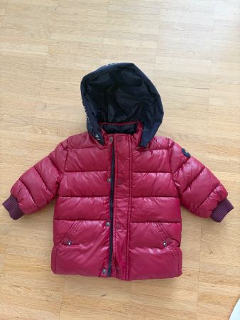 Kinder Steppjacke Myrl rot dunkelblau