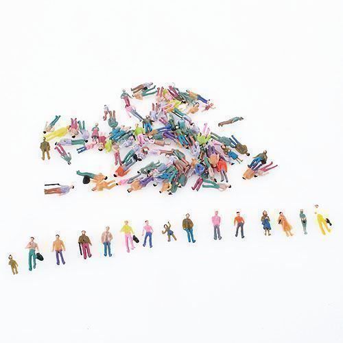 Modellini di ferrovie: 100x H0 Figuren Stehende Model Set – Nuovo (secondo la descrizione) da Thun venduto da nuonuoshop 4