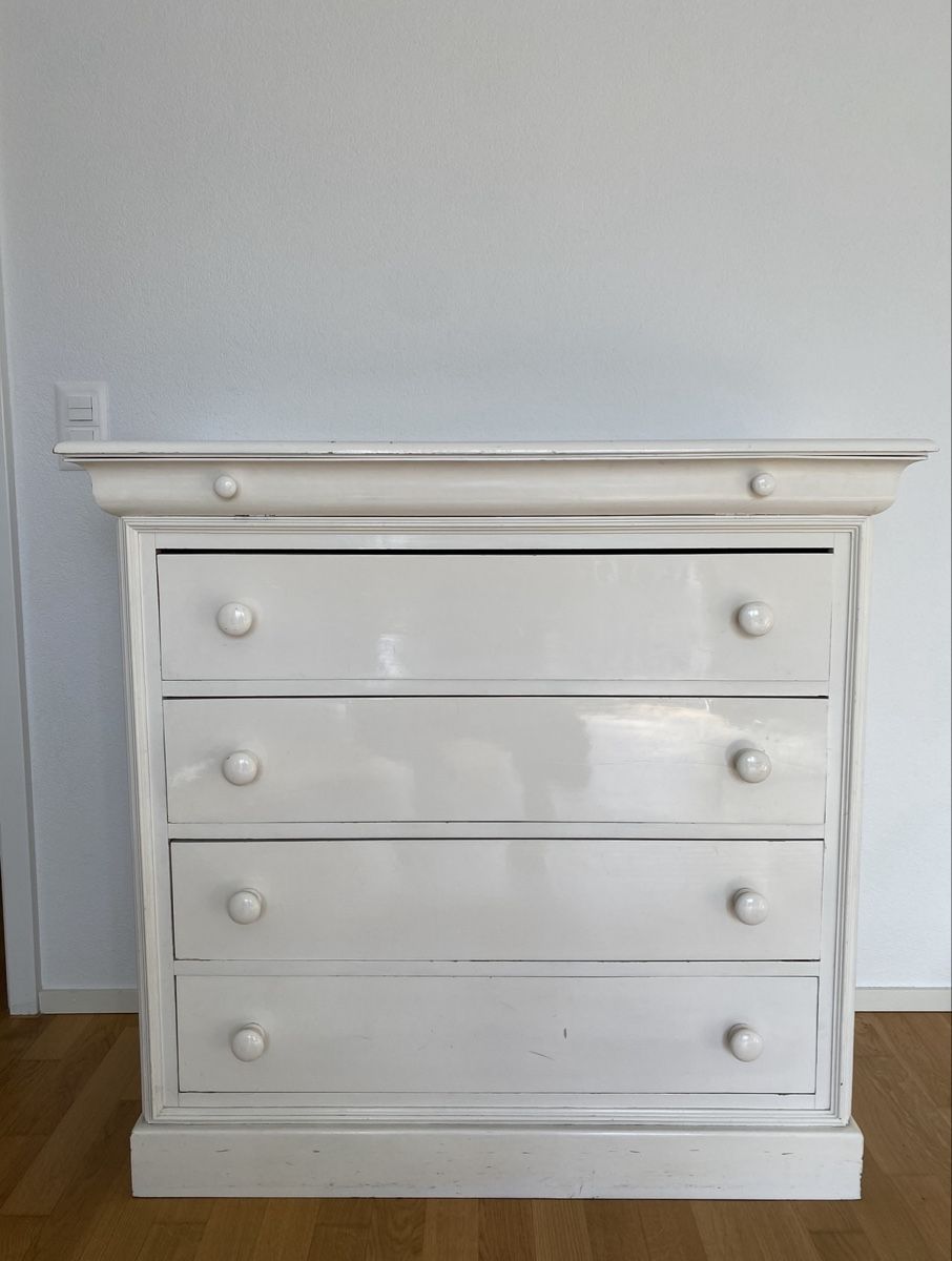 Cassettiere: Kommode Holz weiss - Sideboard, Schrank – Usato da Frümsen venduto da Schmitz