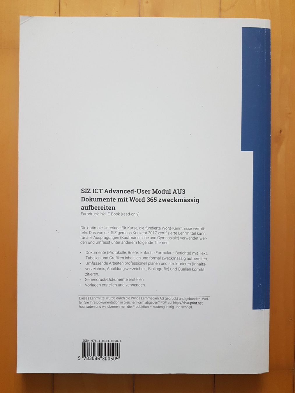 Libri: Textverarbeitung - SIZ Modul AU3 mit Word 365 – Usato da Binz venduto da tarkrx 1