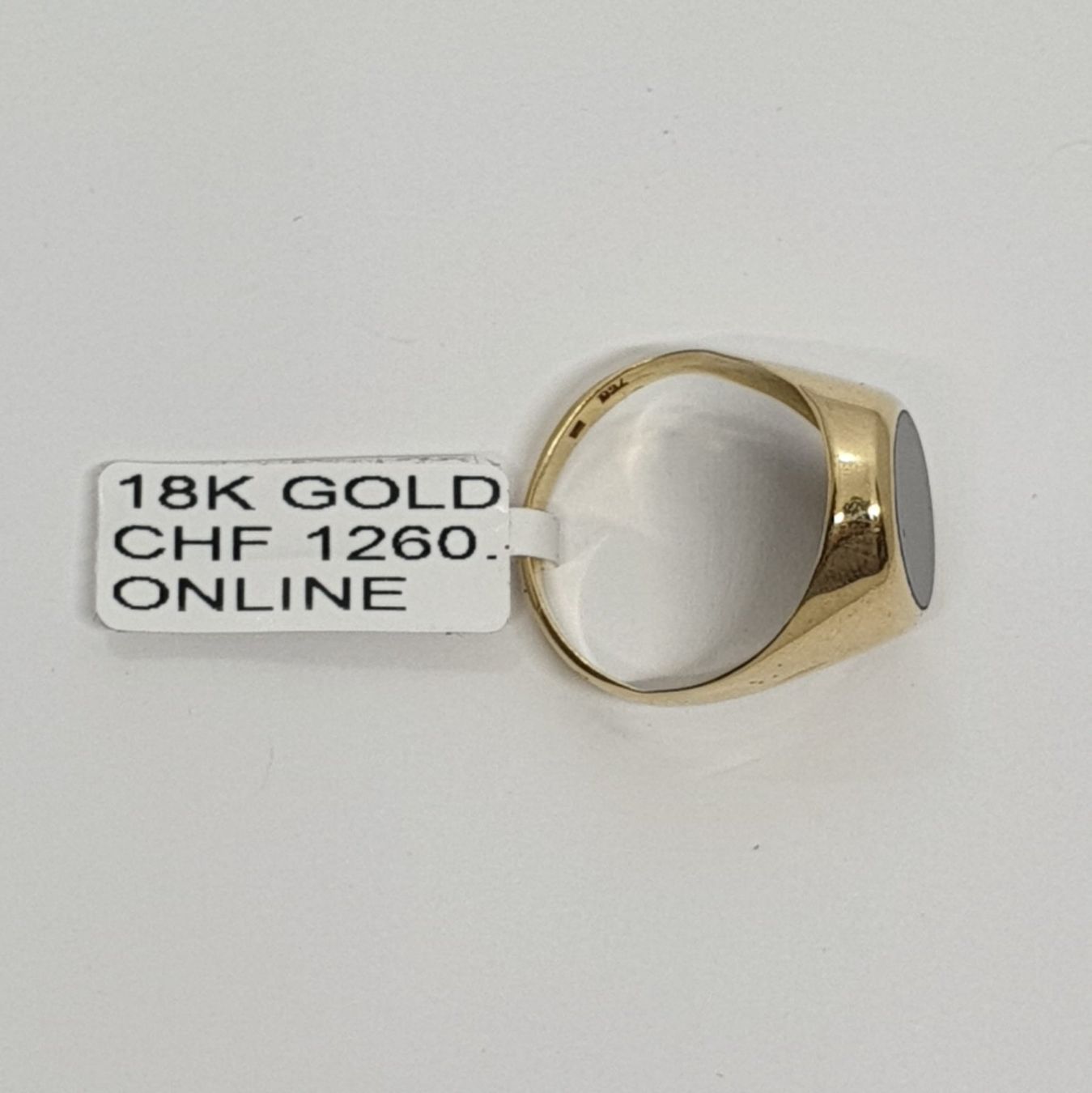 Anelli: Echt 18K Gold Ring – Usato da Luzern venduto da Goldhaus-Luzern 1