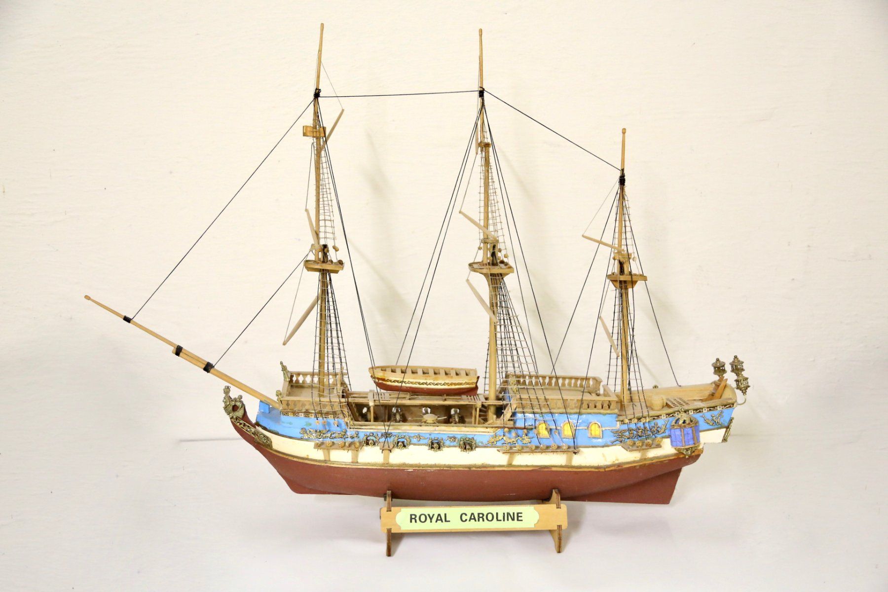 Kit di modellismo & Modellini statici: Royal Caroline Modellschiff – Usato da Reinach BL venduto da Han-Numismatik