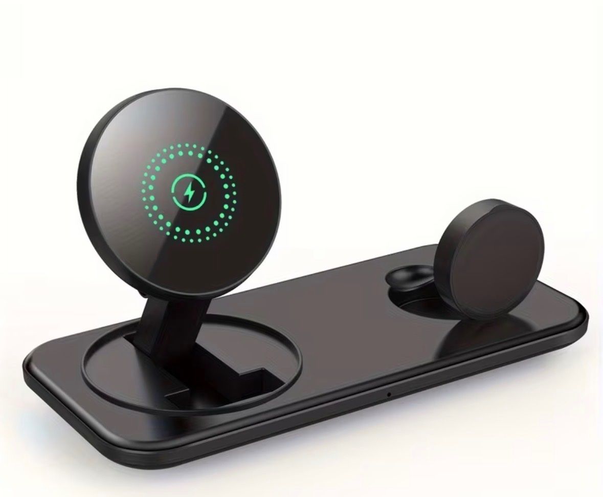 Caricabatterie: 2 in 1Wireless Charger Dockingstation Neu & Originalverpackt – Nuovo e nell'imballaggio originale da Hohtenn venduto da Again-27