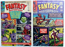 FANTASY MASTERPIECES #1-2 SCI-FI STORY & JACK KIRBY ART 1966