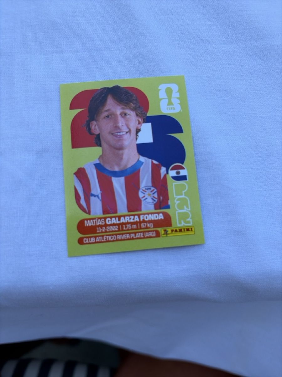 Panini Carte collezionabili: Matías Galarza Fonda – Nuovo (secondo la descrizione) da Dornach venduto da metallbau.ch