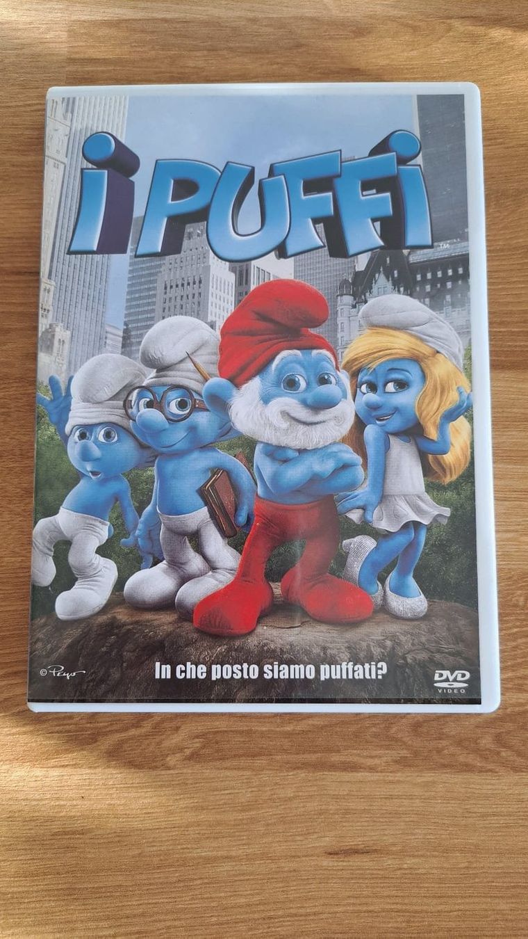 Tutti i DVDs: DVD Die Schlümpfe, IT/DE/ENG – Usato da Massagno venduto da Michaela.F