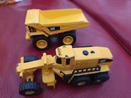 CAT, Camion e ruspa  in metallo