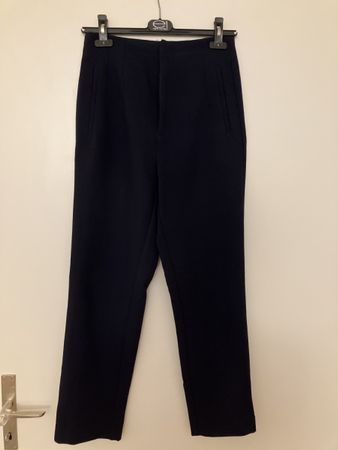 Stradivarius High Waist Hose navy 36
