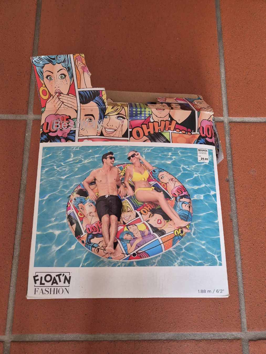 Salvagente: Popart Badeinsel – Nuovo (secondo la descrizione) da Pfungen venduto da Sonnestern