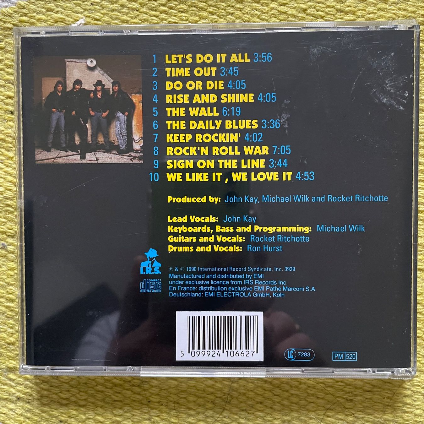 CD: JOHN KAY&STEPPENWOLF-RISE&SHINE – Usato da Rorschacherberg venduto da CD-Roli 1