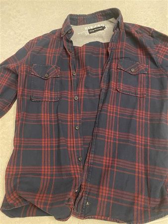 RIVSD kariertes Hemd blau/rot – Gr. [z.B. M]