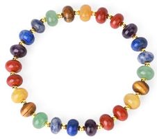 Armband - G-900 – 7 Chakra Rondellen – elastisch
