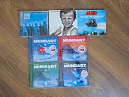 CD Sammlung: Mundart (7 Stk)