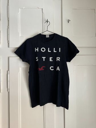 HOLLISTER - T-Shirt dunkelblau L/XL