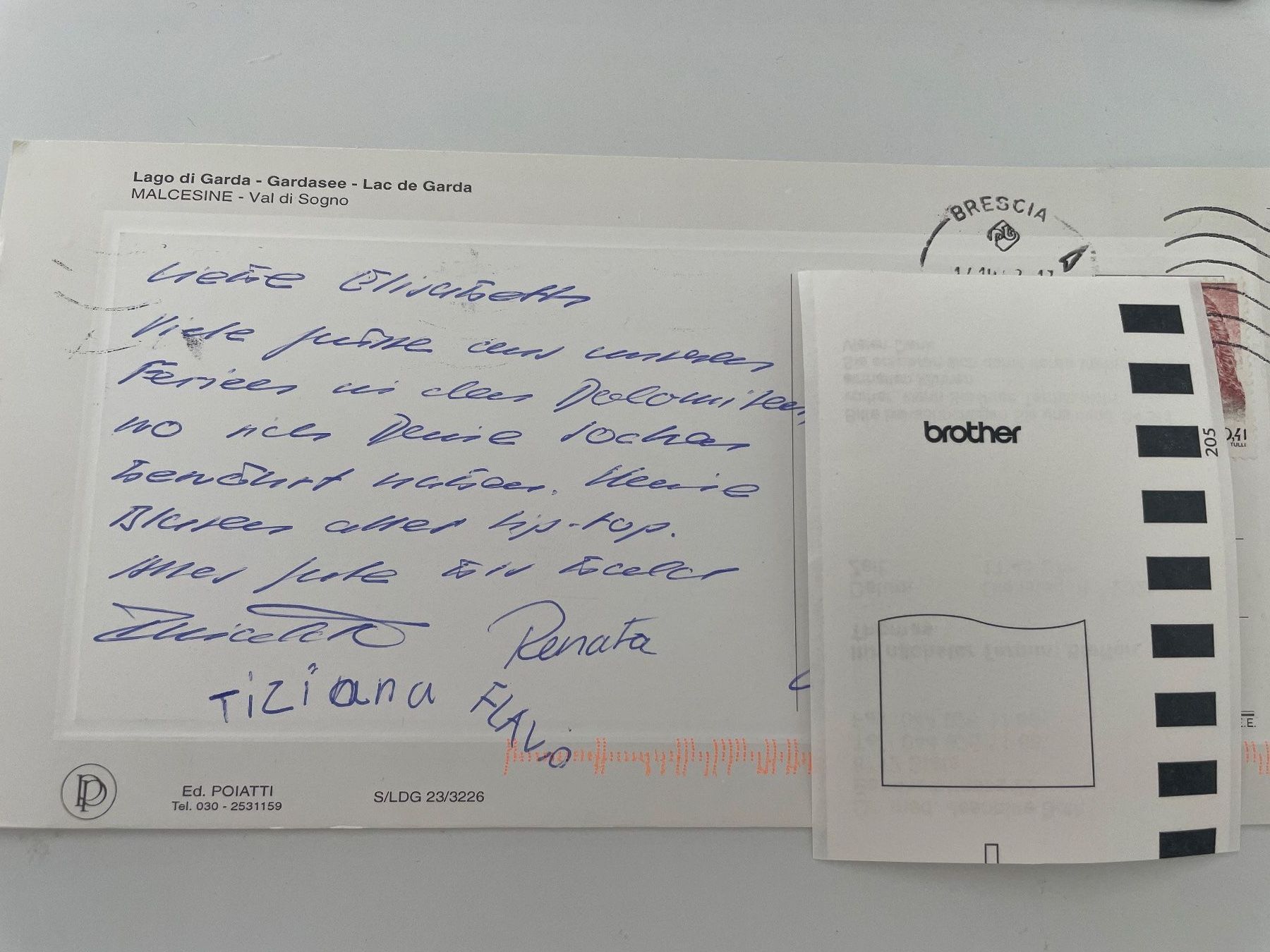 Cartoline postali: Lago di Garda Malcesine, Postkarte – Usato da Stäfa venduto da riccardinho 1