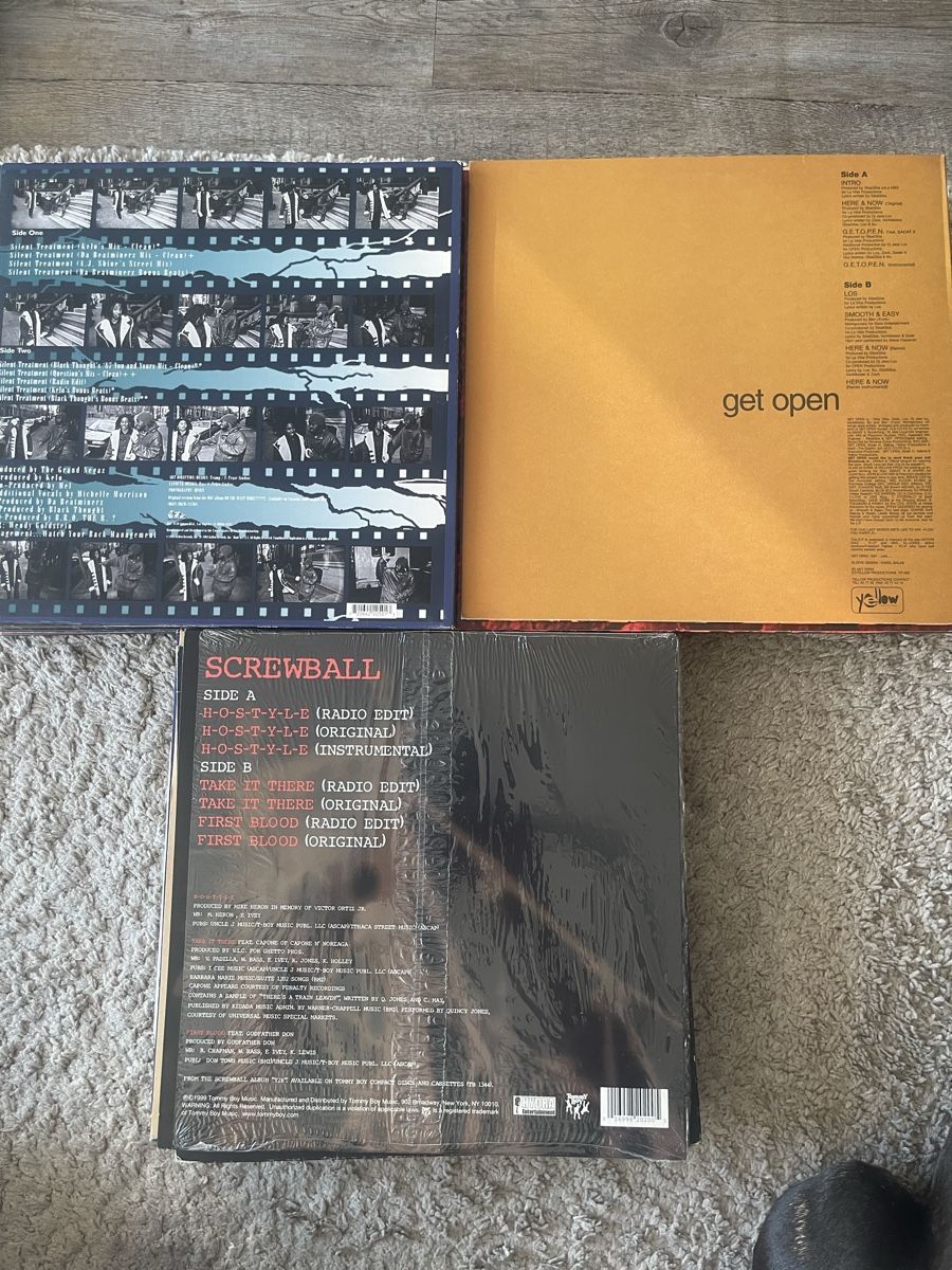 Dischi in vinile: 3 x US Hiphop Maxis / Paket 16 – Nuovo (secondo la descrizione) da Dagmersellen venduto da stonefinger 1