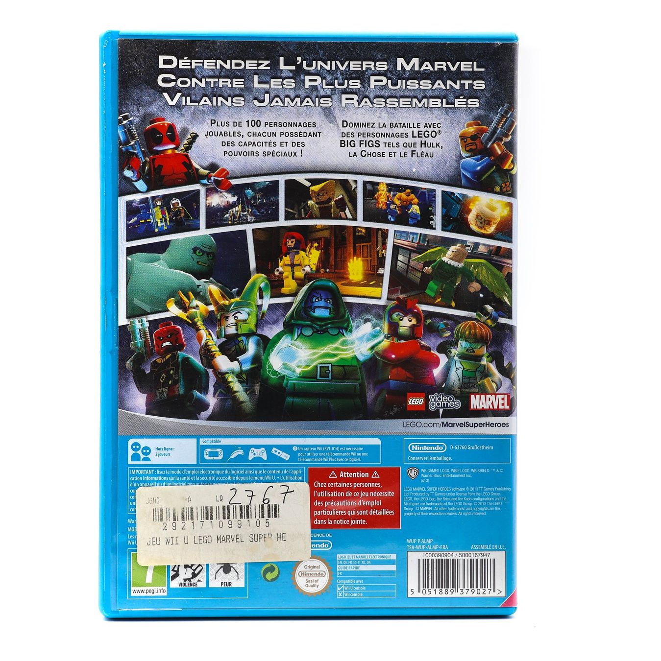 Nintendo Giochi: LEGO Marvel Super Heroes - WII U – Usato da Paudex venduto da dindeboy 1