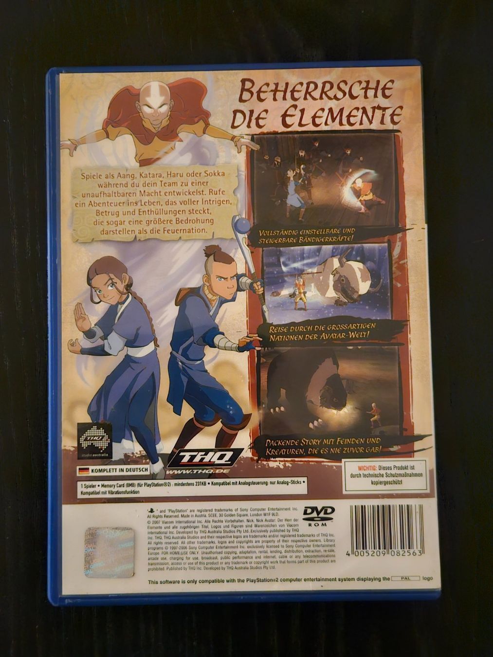 Sony Giochi: Avatar Der Herr Der Elemente (PS2) – Usato da Zürich venduto da sodamnme 2