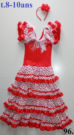 Costume Flamenco t. 8 - 10 ans