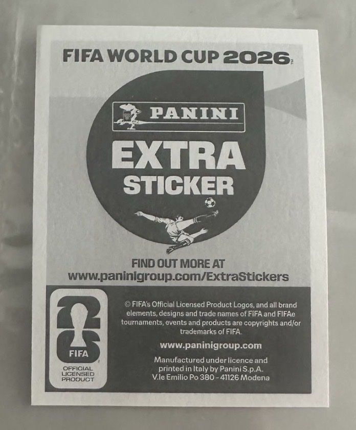 Panini Carte collezionabili: PANINI WM 2026 EXTRA STICKER REGULAR CRISTIANO RONALDO – Nuovo (secondo la descrizione) da Eggersriet venduto da Danytyna 1