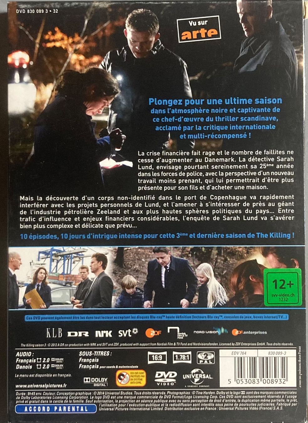 Tutti i DVDs: THE KILLING (L'ULTIMATE SAISON) – Usato da Poliez-Pittet venduto da Newtown-Records 1