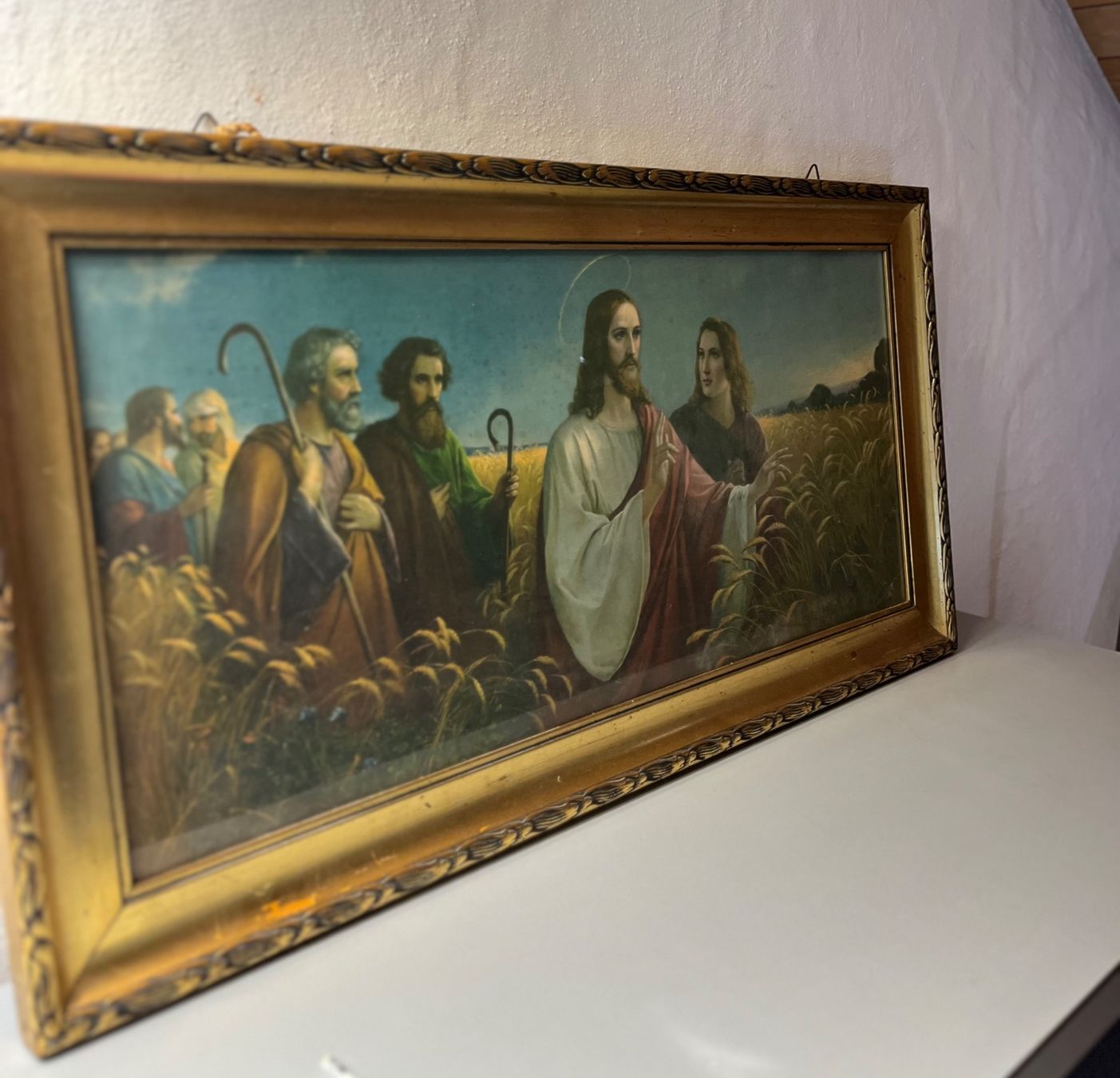 Tableaux: Bild hinter Glas auf Karton gemalt – D'occasion à Niederrohrdorf par Oldfan 4