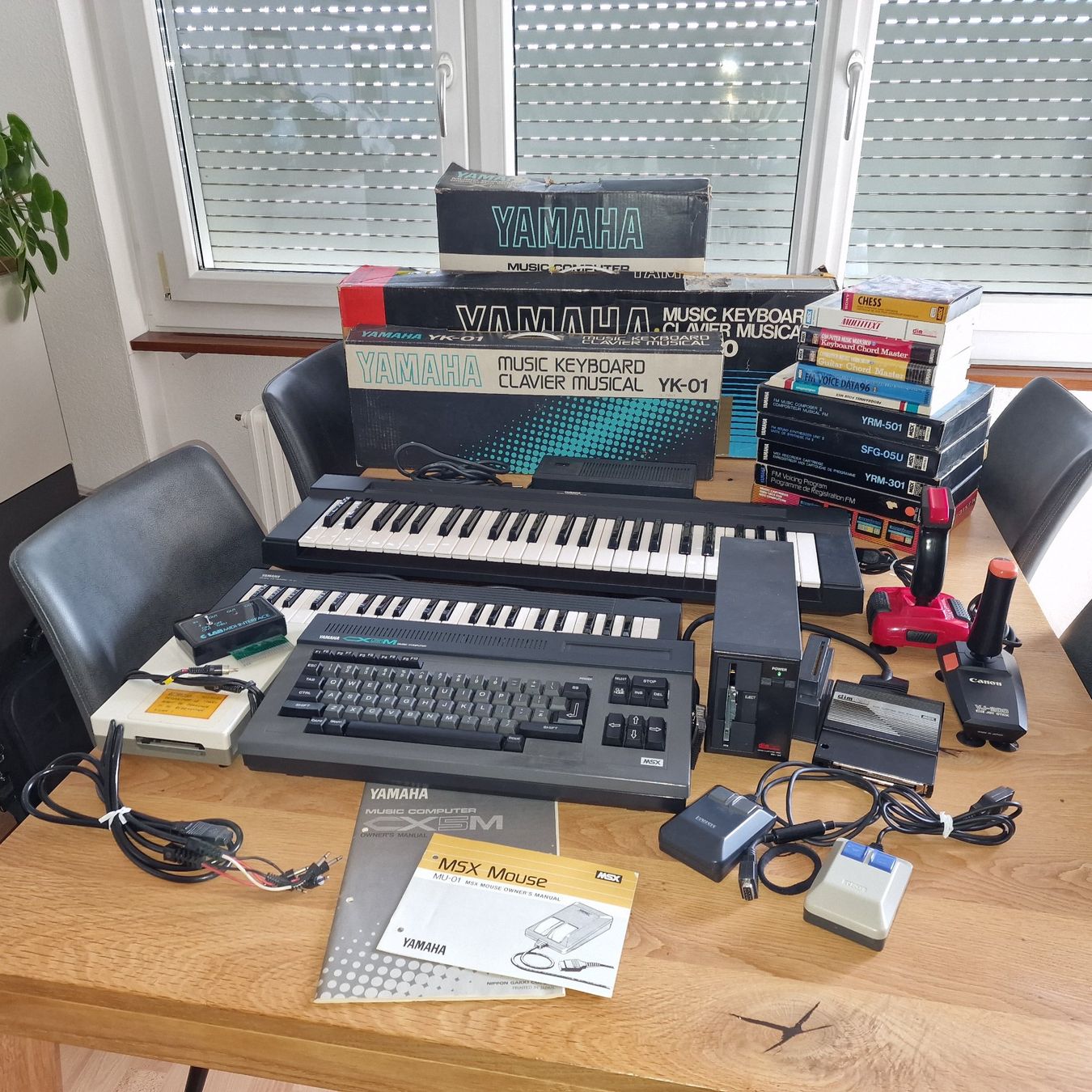 Studioequipment: MSX Yamaha CX5M et accessoires – Gebraucht aus Courgenay von