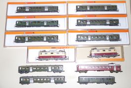 Arnold Spur N SBB Zug Set 12-teilig