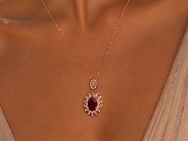 Collier Passion Rubis