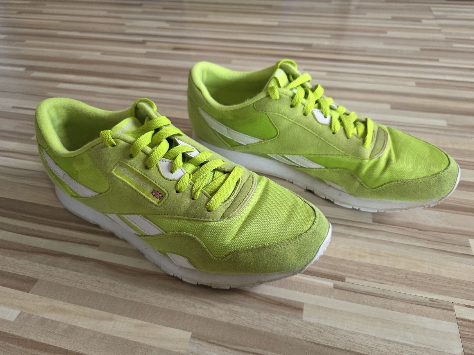 Reebok Scarpe da uomo: Reebok Classic CLASSIC NYLON COLOR - Vert – Usato da Villeret venduto da Boinay