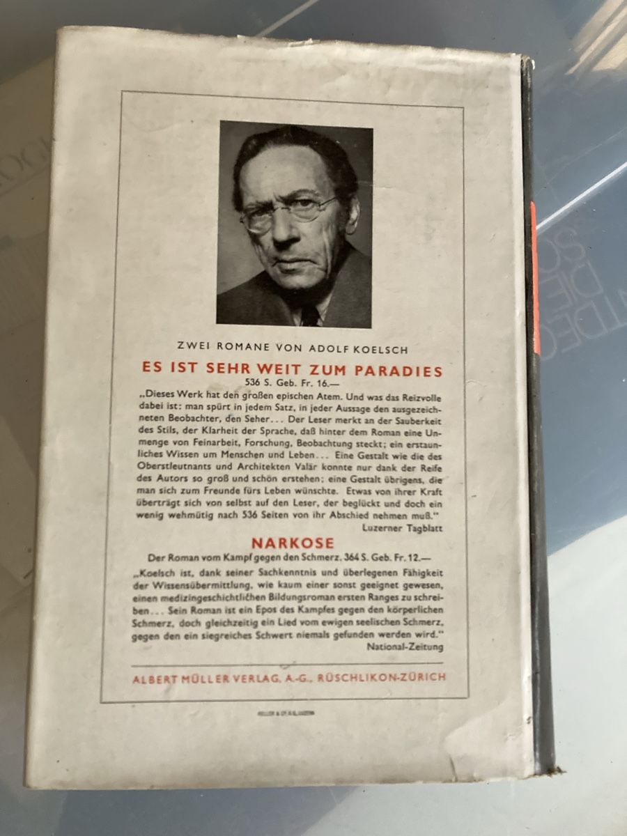 Bücher: Felix Moeschlin - Der schöne Fersen – Gebraucht aus Wolfwil von kreabea 1