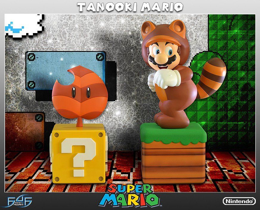 Nintendo Statuette: First 4 Figures Tanooki Mario Exclusive F4F – Nuovo (secondo la descrizione) da Sumiswald venduto da dulik94